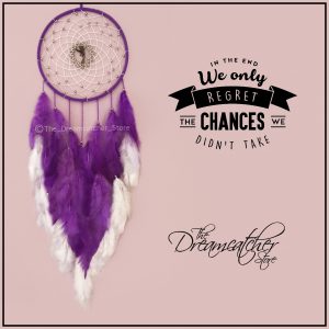 Purple-White Dreamcatcher