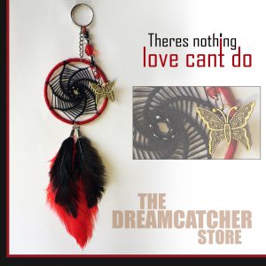 Red Black Keychain – 08