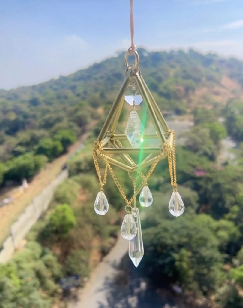 Tripod Suncatcher The Dreamcatcher Store